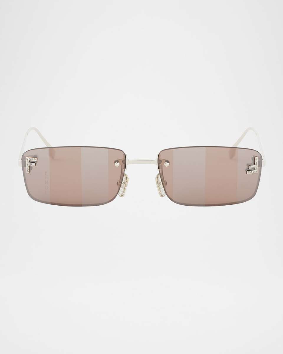 Fendi First Crystalized Logo Sunglasses
